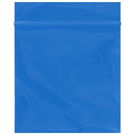 Bsc Preferred 3 x 3'' - 2 Mil Blue Reclosable Poly Bags, 1000PK BUY03998113